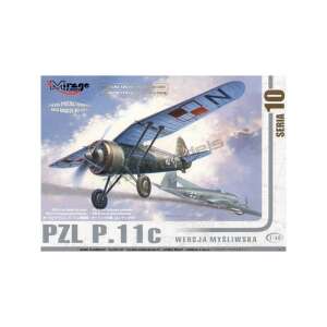 Mirage Hobby PZL P-11 C Polnische Luftwaffe mit Resin- und Fotoätzteilen 1:48 (481001) 37442090 - Model, maketa