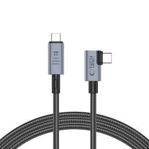 Tech-Protect UltraBoost Max USB 4.0 Cable with L-shaped connector - Tech-Protect