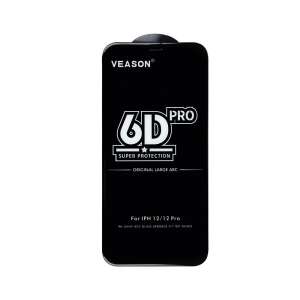 Veason 6D Pro Glass Screen Protector with Black Border for Motorola Moto G34 107183976 - Motorola