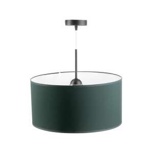 ADVITI ROLLO 1P AD-LD-6339GNE27T висяща лампа със зелен платнен абажур - Adviti