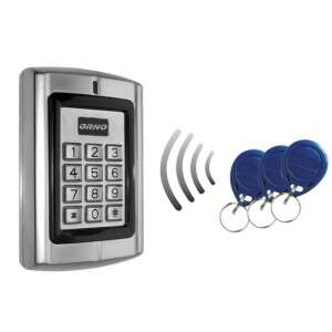 Orno Keypad with Proximity Card Reader, IP44, access control, security system, door lock, keypad, card reader, proximity reader, keyfob, keycard - Access control system