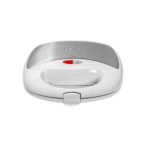 Vivax TS-7501WHS Sandwich Maker, white, front view