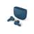 Urbanista Atlanta True Wireless Earbuds with Charging Case, Blue, angled view