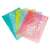FLEXOFFICE FO-CBF05 A4 plicuri transparente pentru documente în diverse culori
