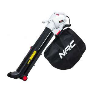 Elektryczny odkurzacz do liści i dmuchawa NAC VBE300-AS-G z workiem - Odkurzacz do liści i dmuchawa do liści