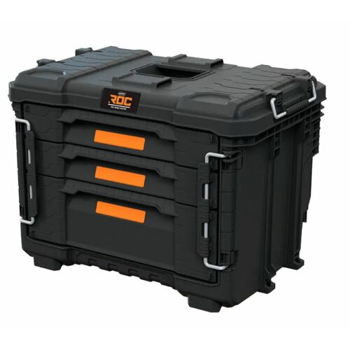 Keter ROC Pro Gear 2.0 Szerszámosláda - 3 Fiók 147006663 - Keter