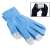 Kék érintőképernyős kesztyű okostelefonokhoz, táblagépekhez és más érintőképernyős eszközökhöz