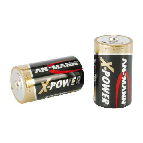Két Ansmann X-Power D elem