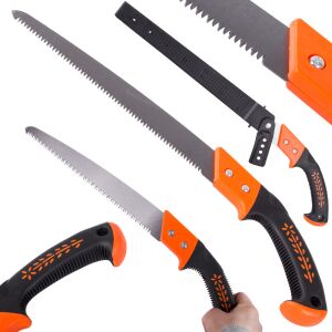 Praktická 49 cm pílka na konáre s puzdrom, ideálna do záhrady a sadu - Orezávače konárov