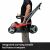 Einhell GE-CM 18/33 Li Akkumulátoros Fűnyíró, Piros-fekete 168307999