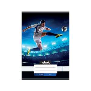 Nebulo A5-ös füzet focista mintával, 20-32 oldal - Nebulo