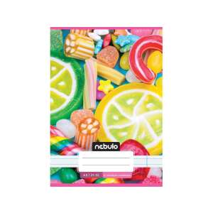Nebulo Candy Mintás A5-ös vonalas füzet 4. osztályosoknak - Nebulo