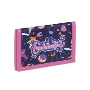 Portofel Ars Una Enchanted pentru copii, cu un design magic al cerului nopții cu stele, luni și creaturi fanteziste - Ars Una