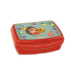 Cutie Ars Una cu Arici, cutie roșie pentru prânz cu design de arici, perfectă pentru școală sau picnicuri - Ars Una