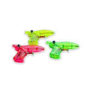 WaterWow kleine Wasserpistole in rosa, grün und gelb - Strandspielzeug