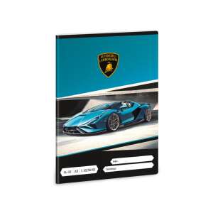 Lamborghini A/5 Notizbuch, 2. Klasse, liniert, blauer Einband - Ars Una