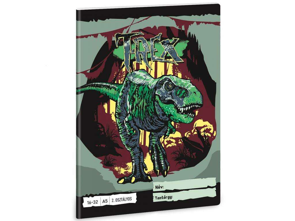 Ars Una: dinozaur T-Rex Caiet de clasa a II-a A/5