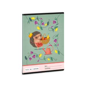 Ars Una Apple Pie A/5 liniertes Notizbuch für die 2. Klasse mit Igel-Design - Ars Una
