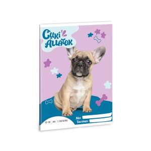 Ars Una Animale Drăguțe Bulldog Francez Clasa a 3-a Caiete Liniate A/5 - Ars Una