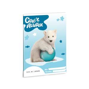 Ars Una Cuki Allatok Urs Polar Caiet A5 Liniat pentru clasa a 3-a - Ars Una
