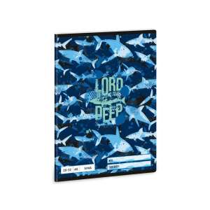 Caiet Ars Una Lord of the Deep A/5 cu design cu rechini - Ars Una