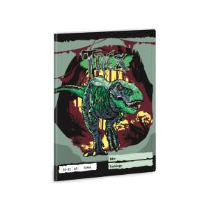 Ars Una T-Rex A/5 glattes Notizbuch mit T-Rex Dinosaurier-Design auf dem Cover - Ars Una