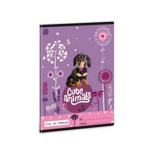 Ars Una Animale Drăguțe - Caieț cu linii A5 cu design de câine teckel - Ars Una