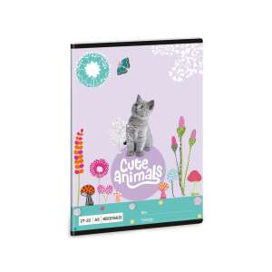 Ars Una Animale Drăguțe Pisicuță A5 caiet cu pătrate cu o pisicuță drăguță pe copertă - Ars Una