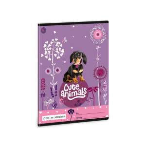 Ars Una Animale Drăguțe - Caiet cu pătrate A/5 cu teckel - Ars Una