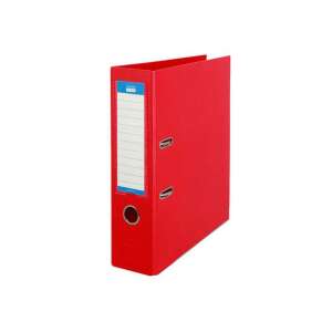 Piros A4-es gyűrűs mappa 80mm gerinccel, ideális dokumentumok és papírok rendezéséhez - Gyűrűs mappa