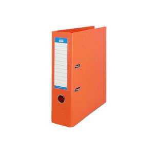 Narancssárga A4-es gyűrűs mappa címkével, 80mm gerinc - Irattartó mappa