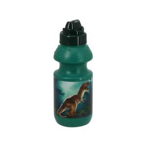 Spirit T-rex dunkelgrüne Wasserflasche 350ml mit Dinosaurier-Design - Füttern