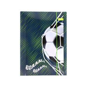 Spirit Football Goal A/4 Gummizugmappe - Fußball Design - Mappen & Ordner