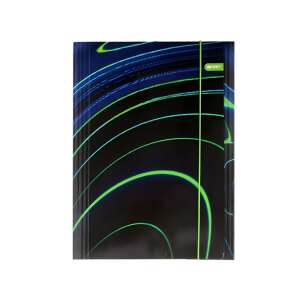 Spirit A4 Ordner mit Gummiband, blaue Streifen - Mappen & Ordner