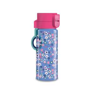 Sticlă de apă Ars Una Pearl Blossom Blue, 475ml, fără BPA, design floral - Ars Una