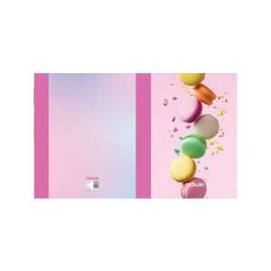 Nebulo A4-es méretű füzetbox macaron mintával - Füzetbox