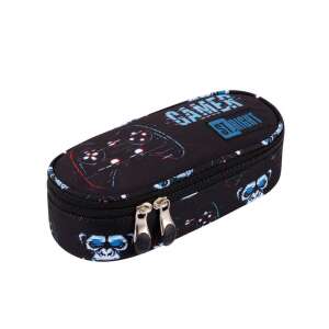 St.Right: Suport oval pentru pixuri Blue Gamer negru ?i albastru 23cm 103153156 - Penare