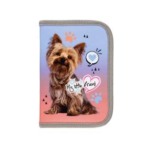 My Little Friend - Grey Yorkie mintás kihajtható tolltartó 21x14x3,5cm 103153186 - Unipap