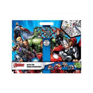 Luna: Avengers 40-seitiges Ausmal-Set mit Stickern 103153444 - Kinderheft mit Stickern