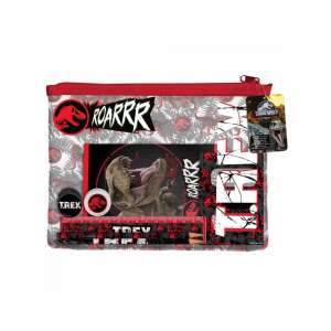 Luna Jurassic World T-Rex Dinosaurier Schreibwaren-Set in PVC-Tasche - Schreibwaren-Sets