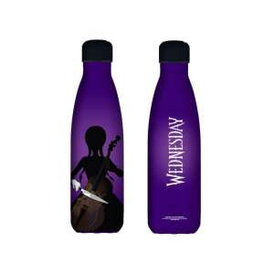Wednesday Addams Edelstahl-Wasserflasche 500ml - Füttern