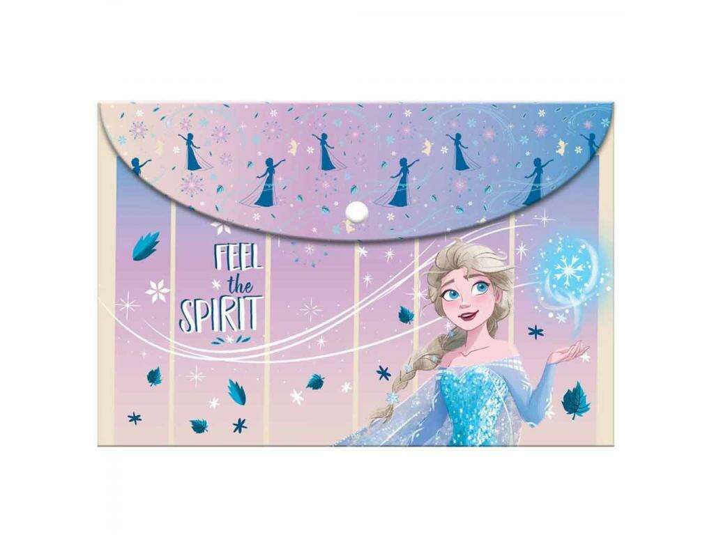 Luna: Ice magic patent plastic file folder dimensiune A/4