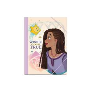 Kívánság gumis mappa, Disney karakterrel, 25x35cm - Irattartó mappa