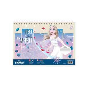 Disney Frozen Spüre den Geist Kreatives Skizzenbuch mit Stickern und Schablone - Kinderheft mit Stickern