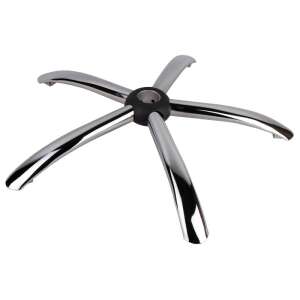 Metal Base for Executive Chair, 56 cm, Silver 103154118 - Office chair accessory