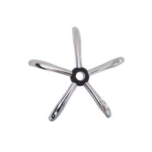 Podstawa metalowa do fotela dyrektorskiego, 58 cm, srebrna 103154103 - Akcesoria do krzeseł biurowych