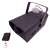 600W smoke machine with remote control, black