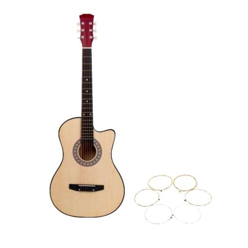 Klasická akustická gitara IdeallStore®, 95 cm, Prírodná, so sadou strún