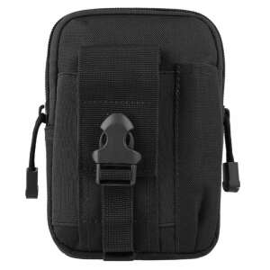 IdeallStore® Trooper Reach taktyczna torba na pas, czarna, pojemność 1 litr - Saszetka
