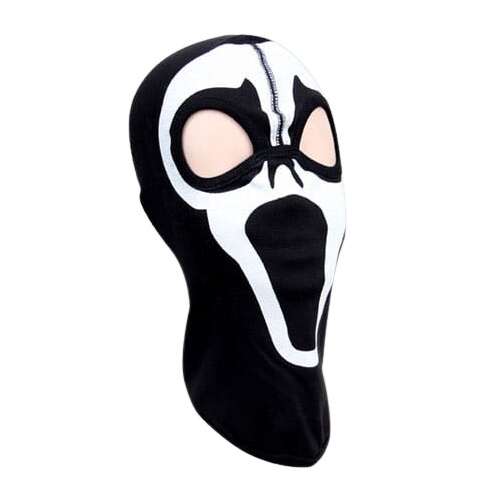 Unisex Hat IdeallStore®, Ghost Face, cotton, universal size, print, black